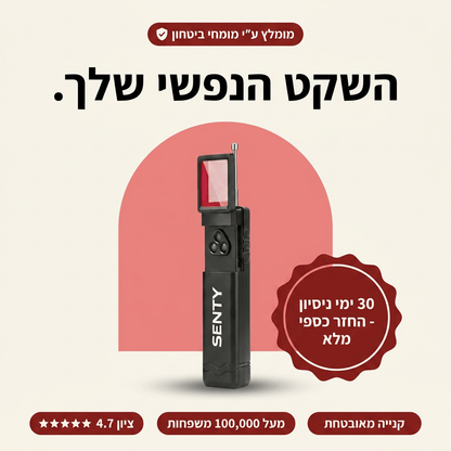 Senty Pro – גלאי מצלמות נסתרות