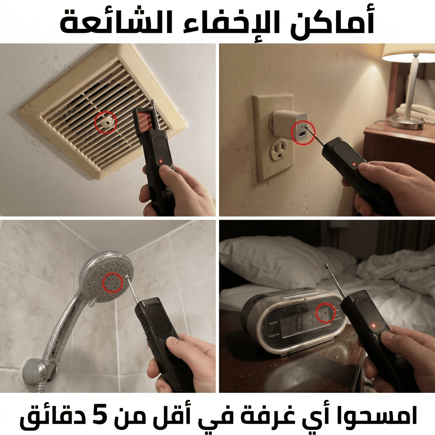 Senty Pro – كاشف الكاميرات المخفية